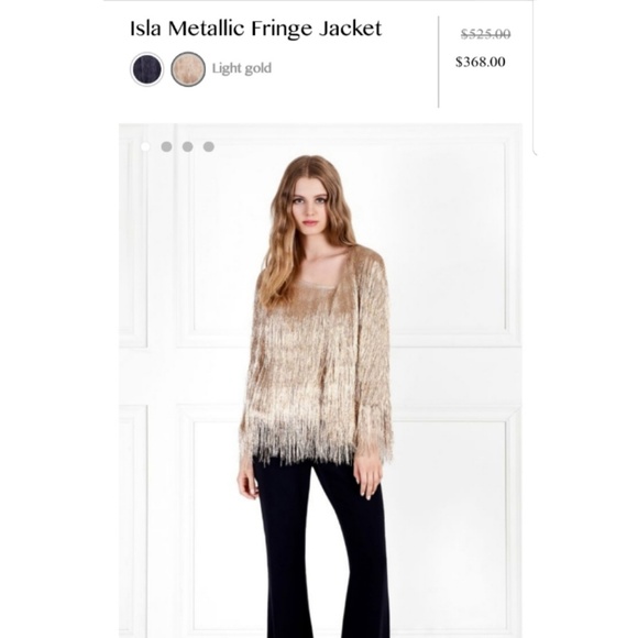 Rachel Zoe Isla Fringe Jacket - Picture 2 of 3